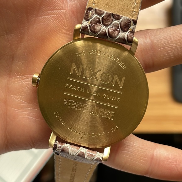 NWOT Nixon Arrow Leather x Amuse Society - Picture 4 of 6